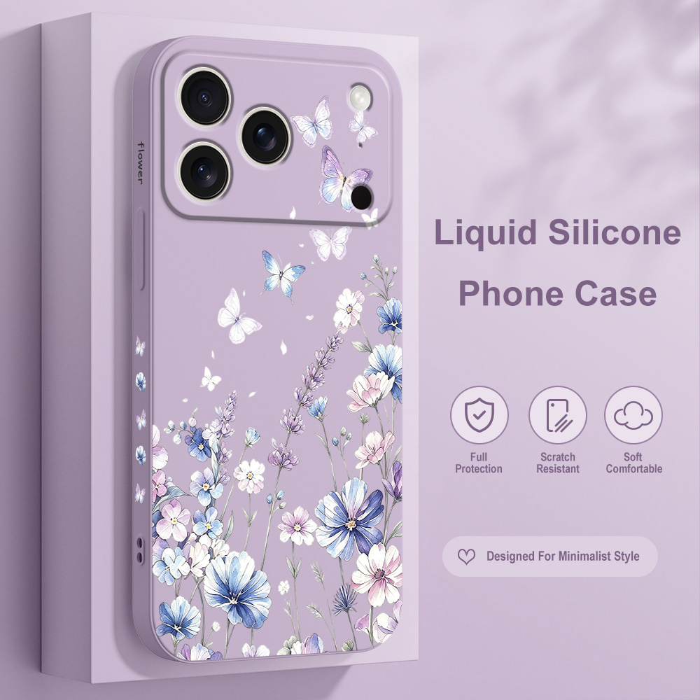 Apple Iphone 16 - Lily Butterfly Phone Case For iPhone