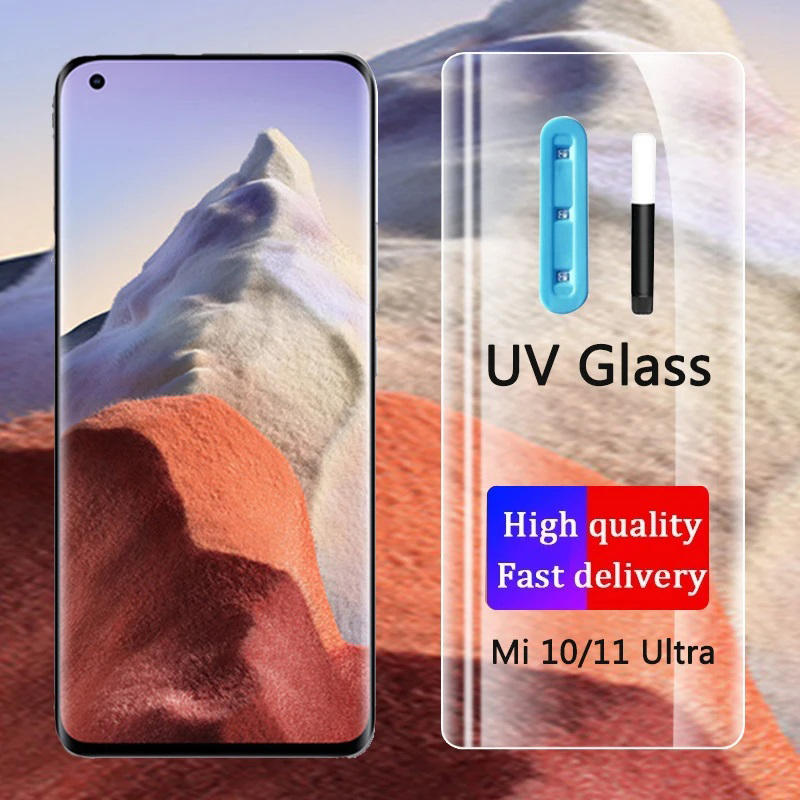 UV Liquid Glue Tempered Glass  - Oppo Reno 12 ulasan dan harga