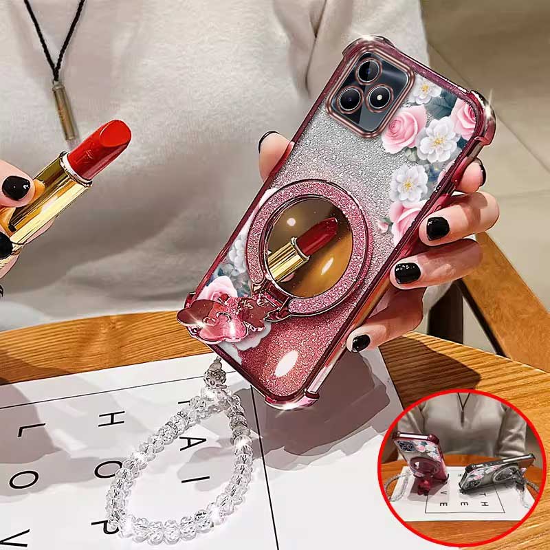 3pcs(Romantic Rose phone Case+ - Realme Note 50 ulasan dan harga